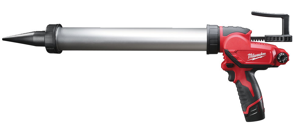 Pistola de químicos 1 batería M12 Li Ion 2,0Ah, con soporte de 600ml, díal compatible e interruptor electrónico variable y caja de cartón 