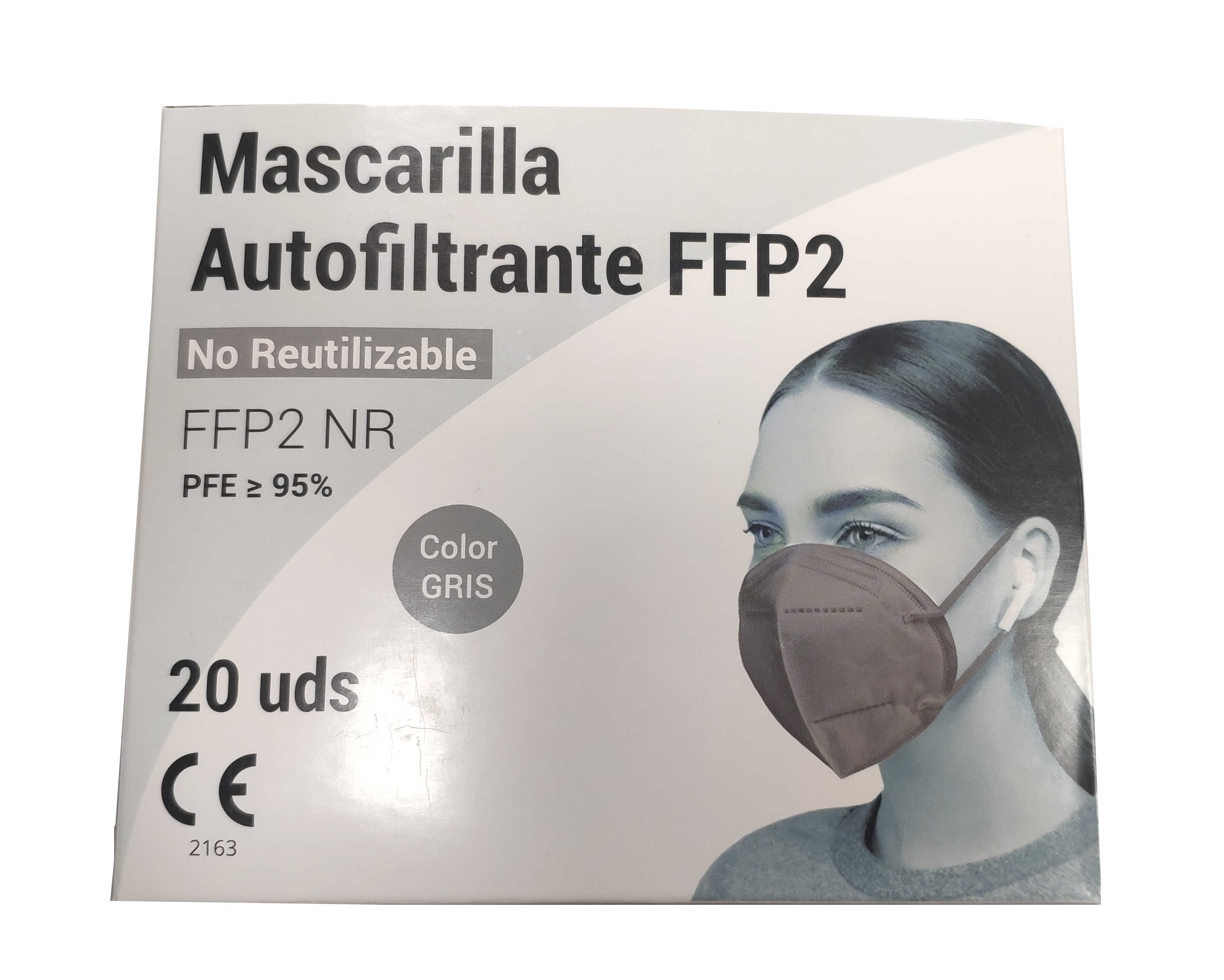 MASCARILLA FFP2 GRIS