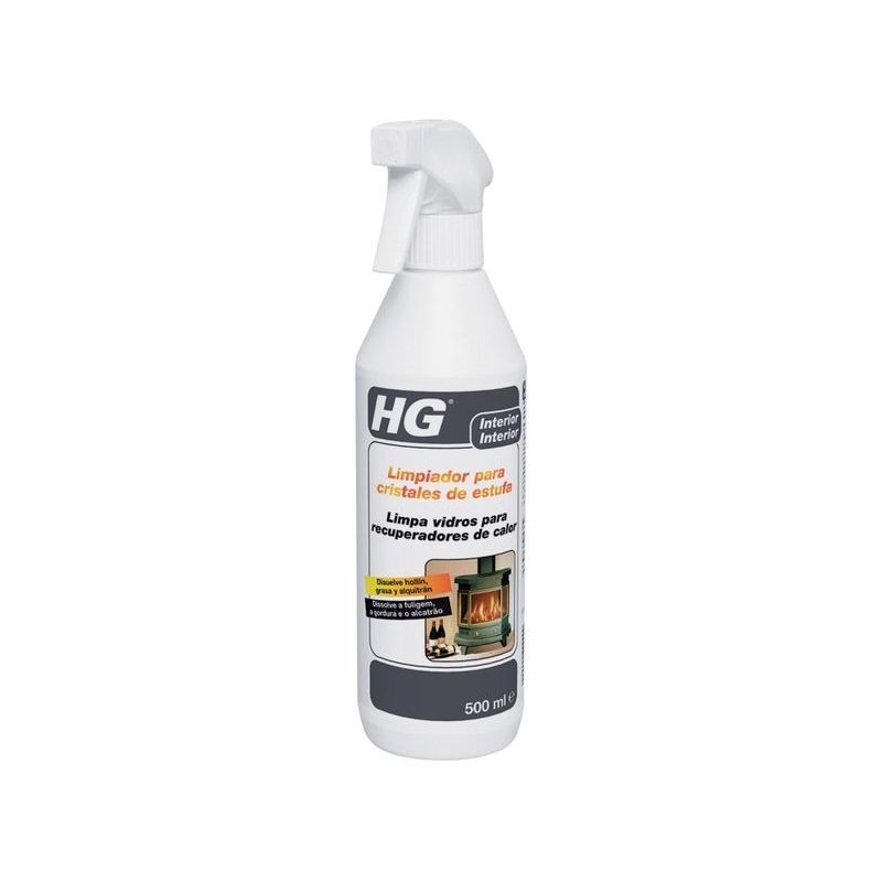 LIMPIADOR CRISTALES ESTUFAS CHIMENEAS HG 500 ML             