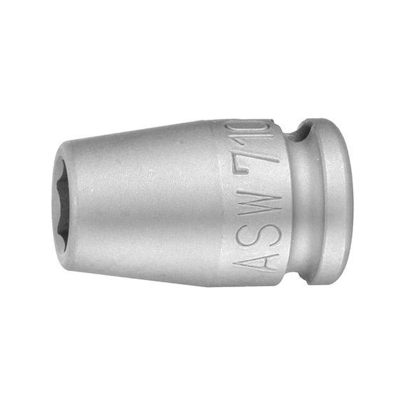 Llave vaso impacto       3/8&quot;17mm ASW