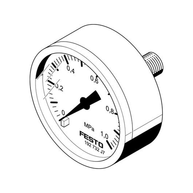 MANÓMETRO MA-40-1-G1/8-MPA