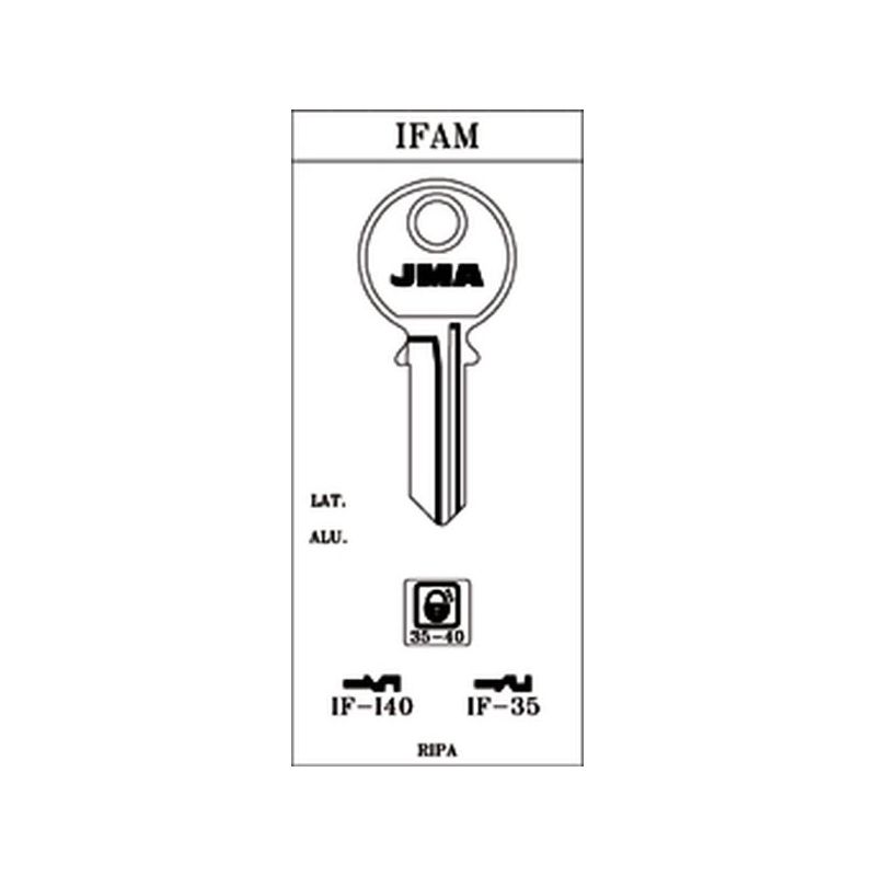 LLAVE CILINDRO EN BRUTO JMA AC IF-I40                       
