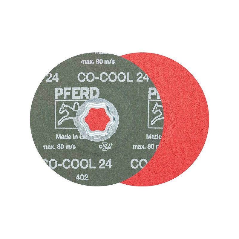 Disco abrasivo de fibra  CC-FS 125mm CO-COOL 36Pferd