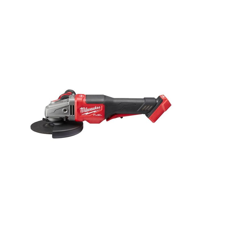 M18FHSAG150XPDB-0X Amoladora angular M18 FUEL™, diámetro del disco 150mm, freno RAPIDSTOP™, 9000rpm, AVS, FIXTEC™, DMS. Se suministra en versión cero, sin baterías ni cargador, en HD-box