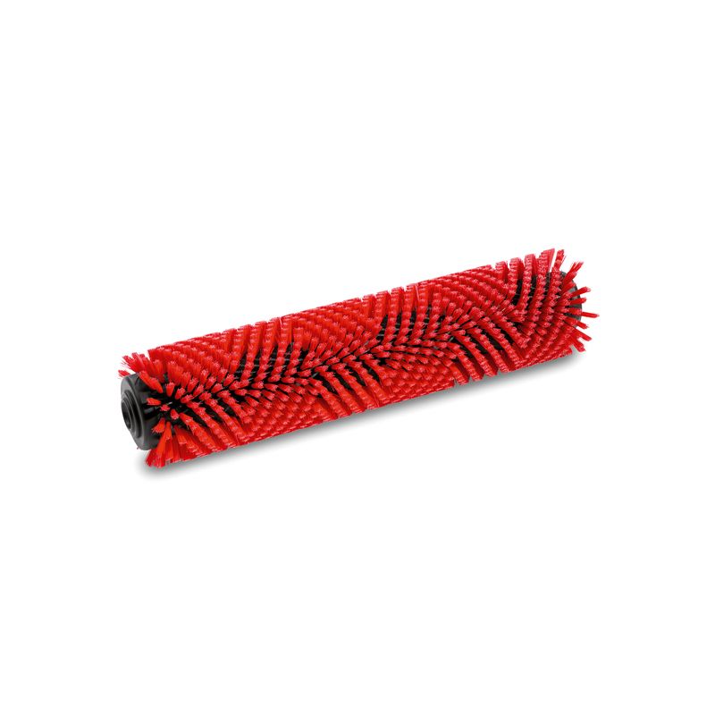 Cepillo cilíndrico, medio, rojo, 550 mm