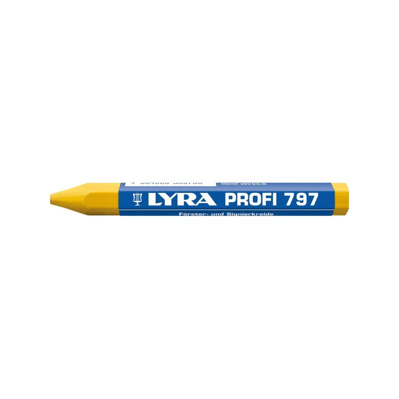 Tiza de marcar amarilla  gelb 120x12mm Lyra