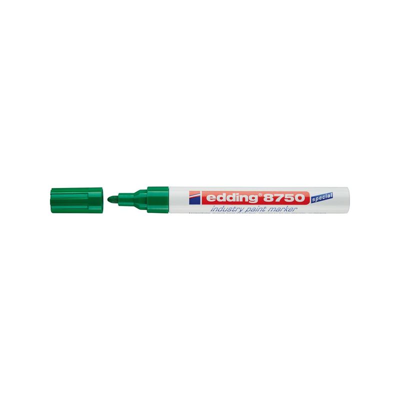 Rotulador para pintura No.8750 verde Edding