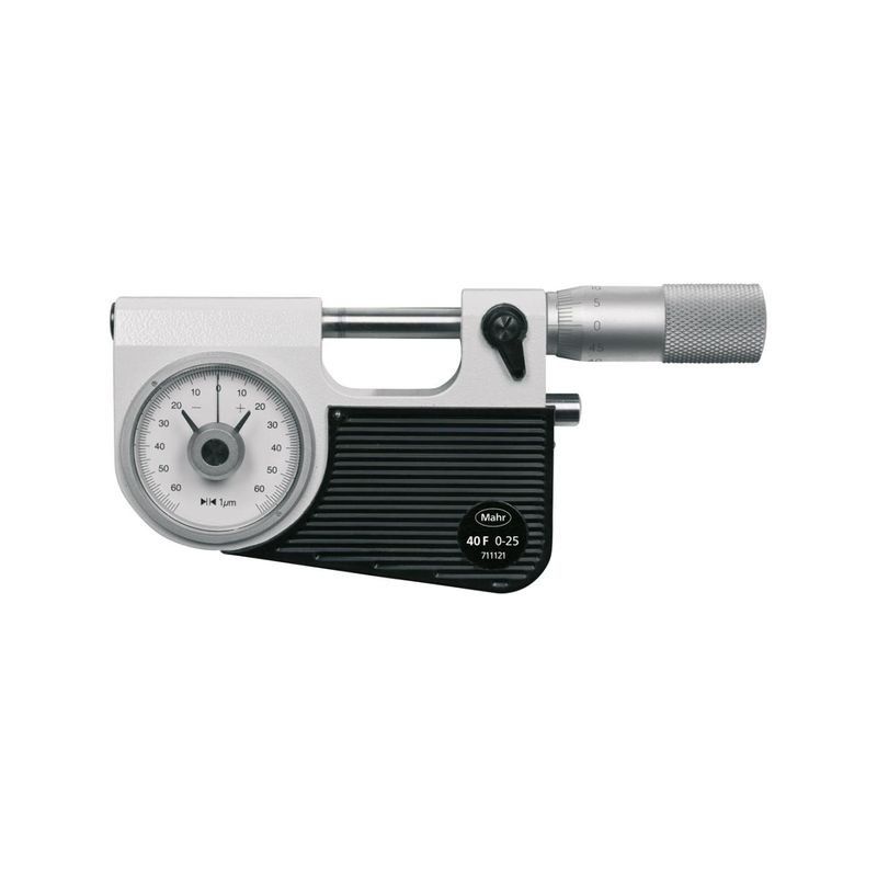 Micrometro c/ cuadrante 0-25mm 40F MAHR