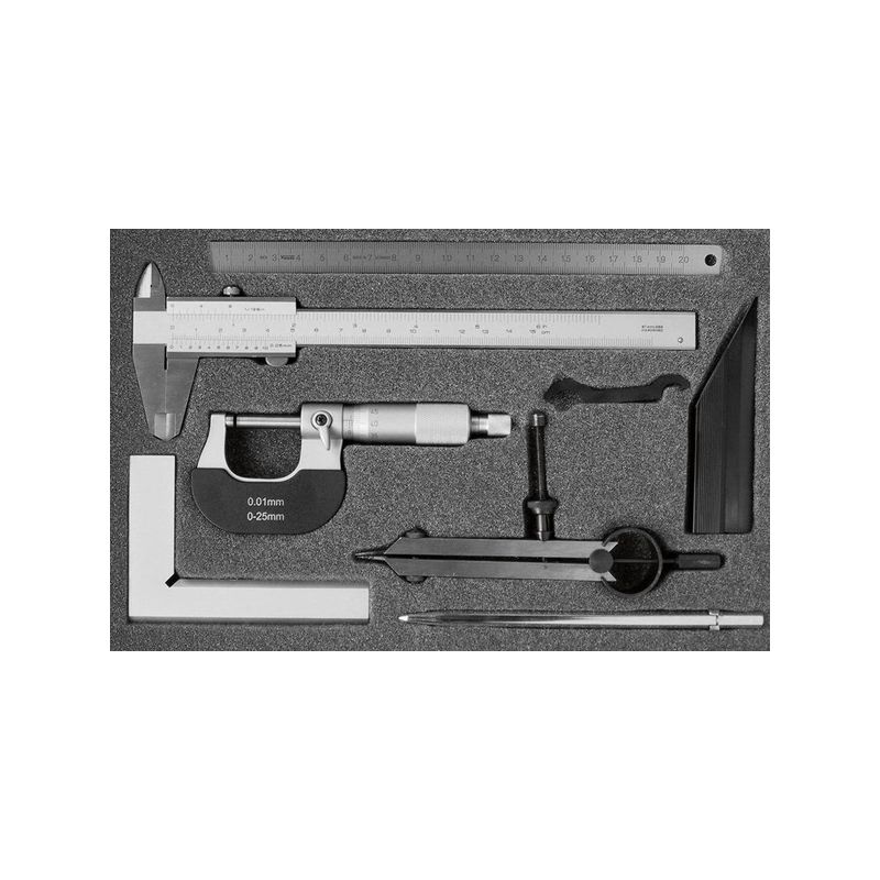 Jgo instrumentos medicion 7 pzasFORTIS