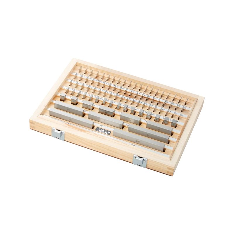 Juego de calas patrones paralelas acero 87 pzas. Gen.2 FORTIS