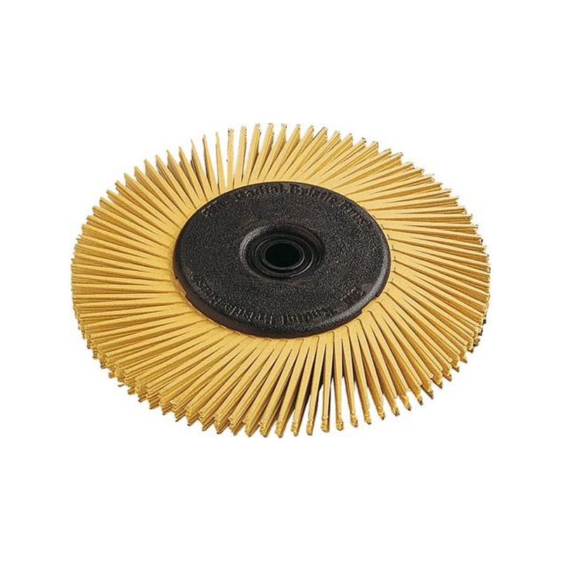 Cepillo circular, Radial Bristle BrushP80 150 x 12 mmamarillo 3M