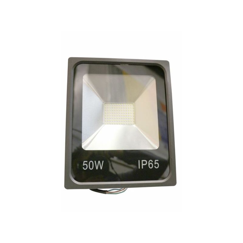 PROYECTOR LED PLANO 50W IP65 3500LM 6000K MET NE NIVEL