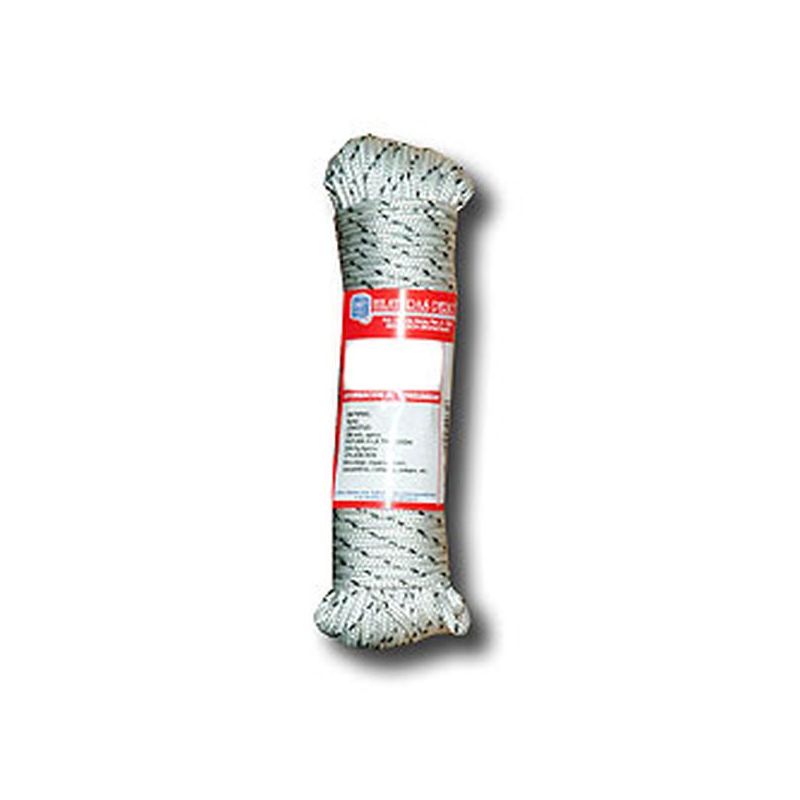 CUERDA TRENZ. 08MM NYL BL/AZ H.PERIO 20 MT