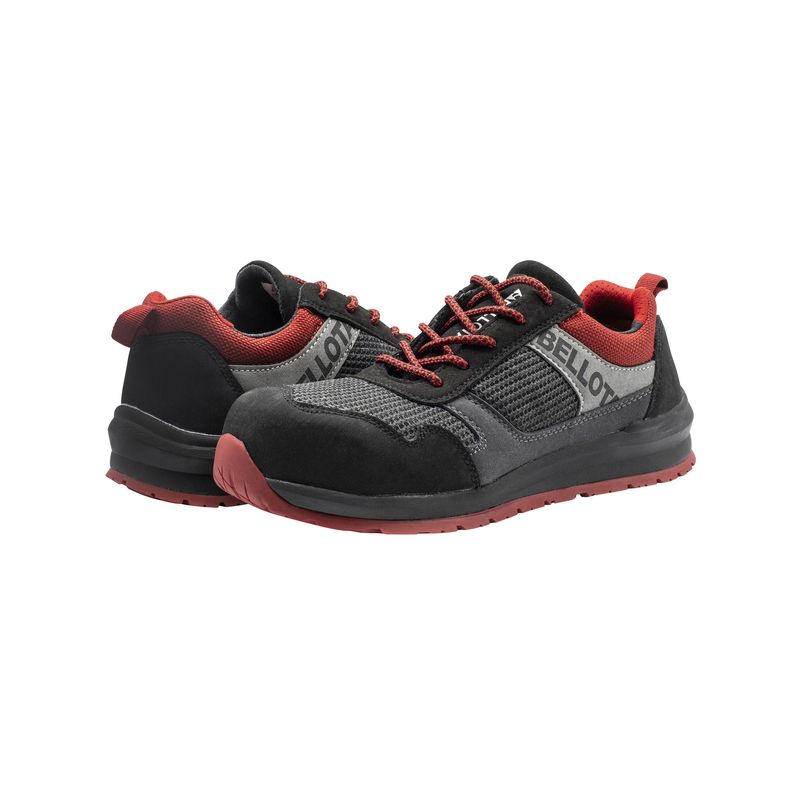 Zapato Street Negro-Rojo S1P 72350BR41S1P