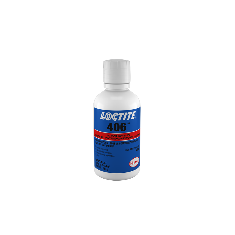 LOCTITE 406 EPIG ADHESIVO INSTANTÁNEO ELASTÓMEROS Botella 500 g
