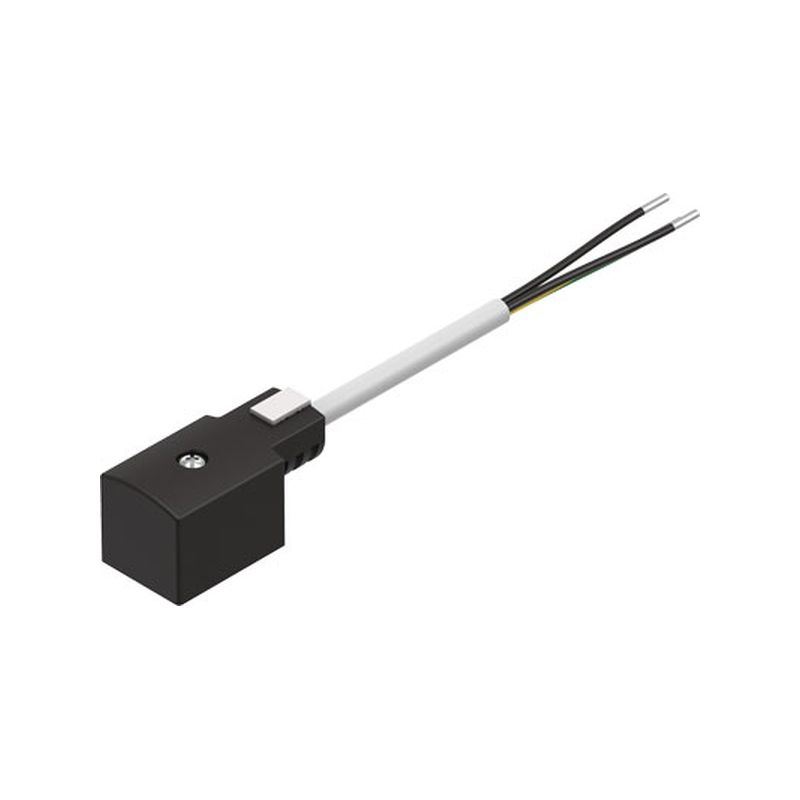 Zóc. con cable KMF-1-24DC-5-LED