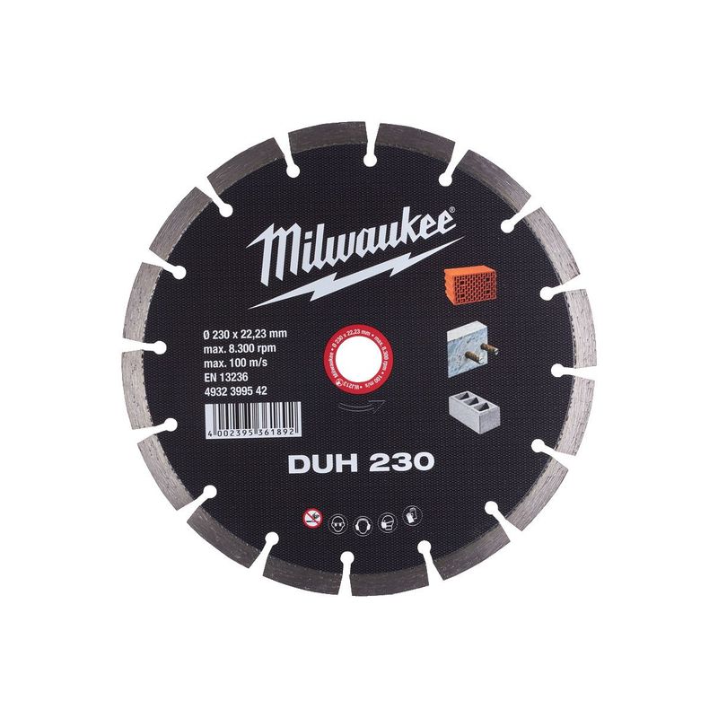 Disco diamante MAT.DUROS - DUH 230mm