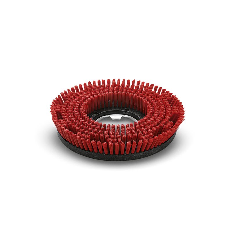 Cepillo circular, medio, rojo, 430 mm