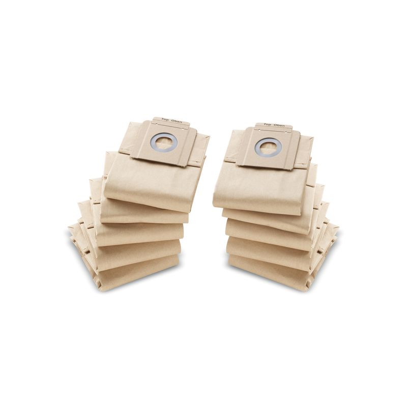 Bolsas de filtro de papel, 10 x , T 7/1, T 9/1, T 10/1