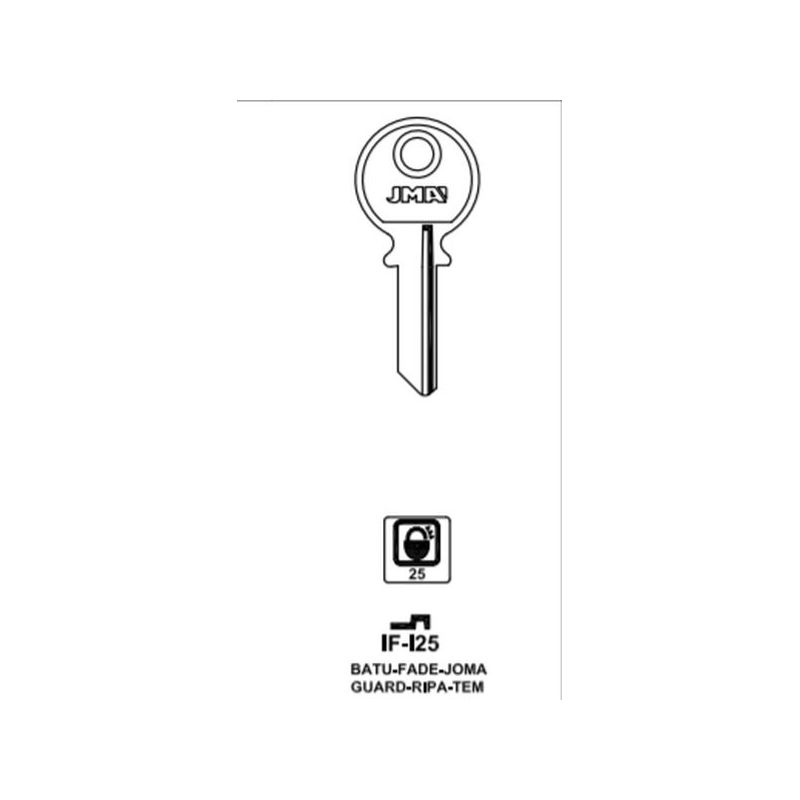 LLAVE CILINDRO EN BRUTO JMA AC IF-I25
