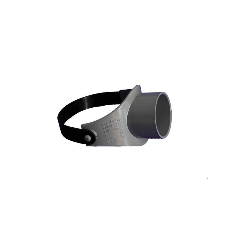INJERTO EVAC ABRAZ ELAST Ø 110-40 PVC HIDROT