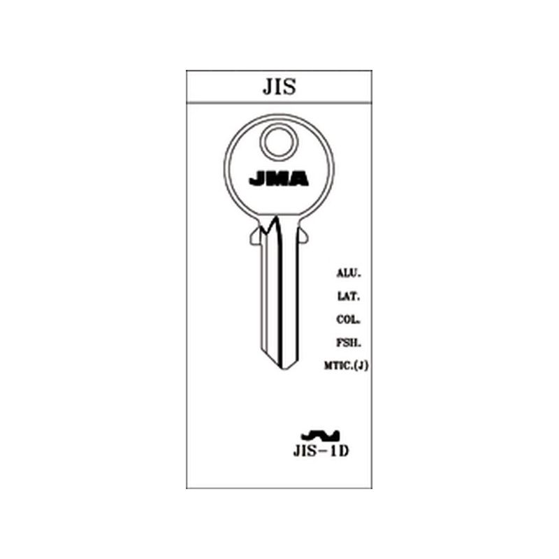 LLAVE CILINDRO EN BRUTO JMA AC JIS-1D