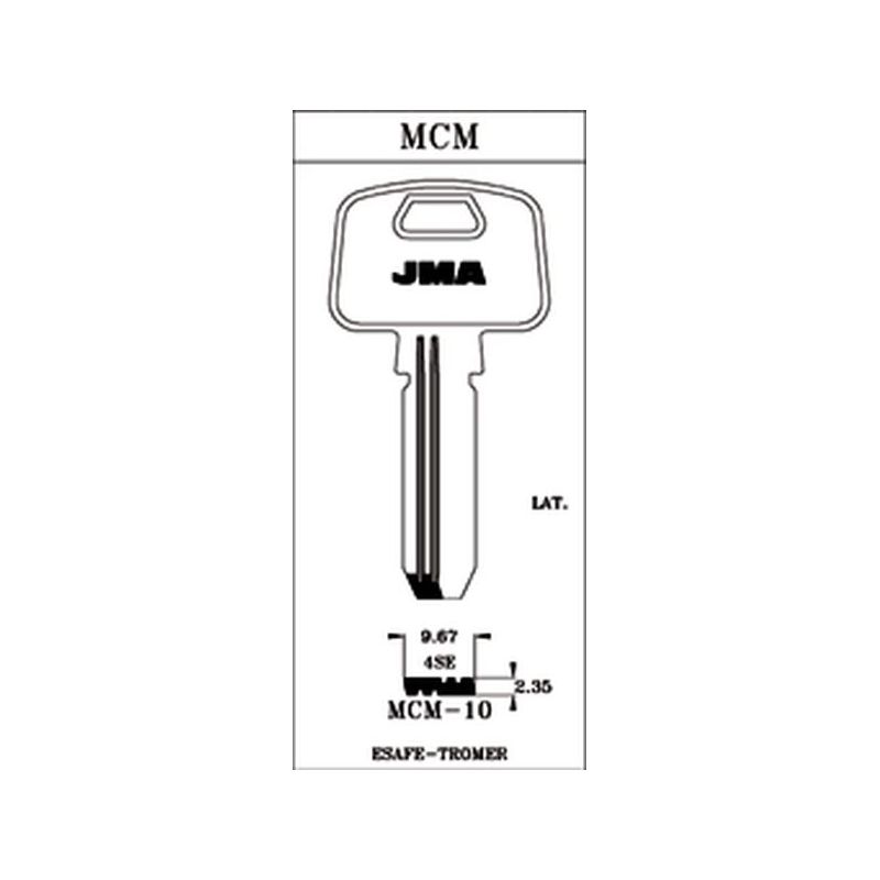 LLAVE PUNTOS EN BRUTO JMA LAT MCM-10