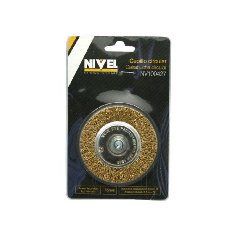 CEPILLO IND CIRC TALADRO 075X0,3 MM MET NIVEL