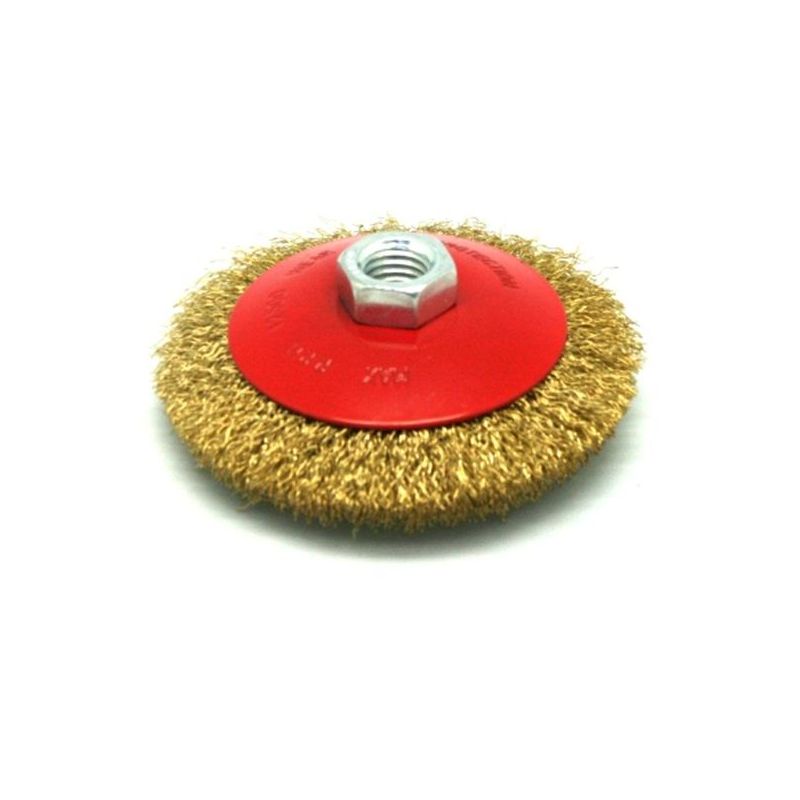 CEPILLO IND CONICO AMOLADORA 100x0,3 MM AC NIVEL
