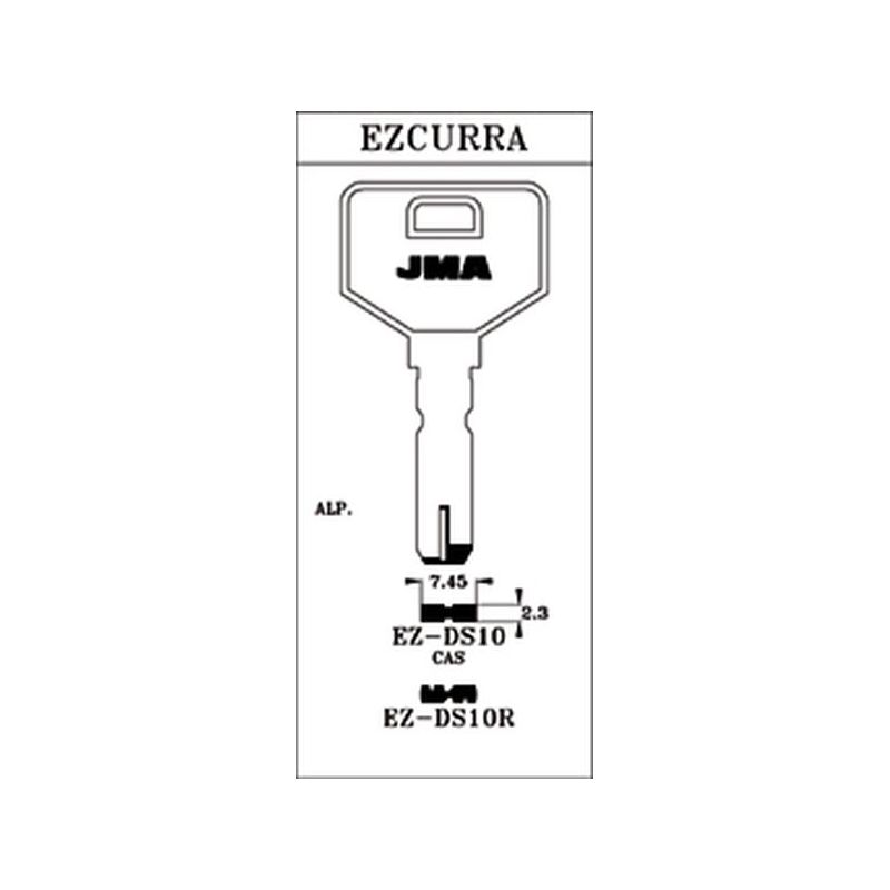 LLAVE PUNTOS EN BRUTO JMA ALPACA EZ-DS10