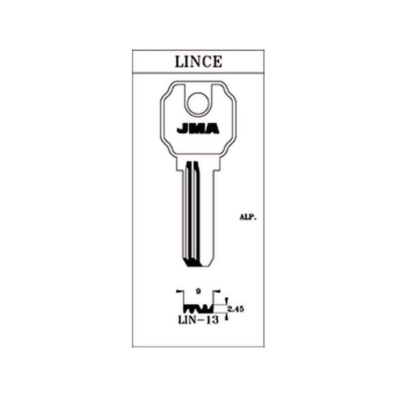 LLAVE PUNTOS EN BRUTO JMA ALPACA LIN-13