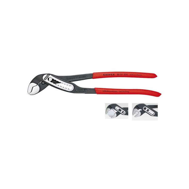 TENAZA FONTAN AJU 180MM B/AGUA ALLIGATOR KNIPEX