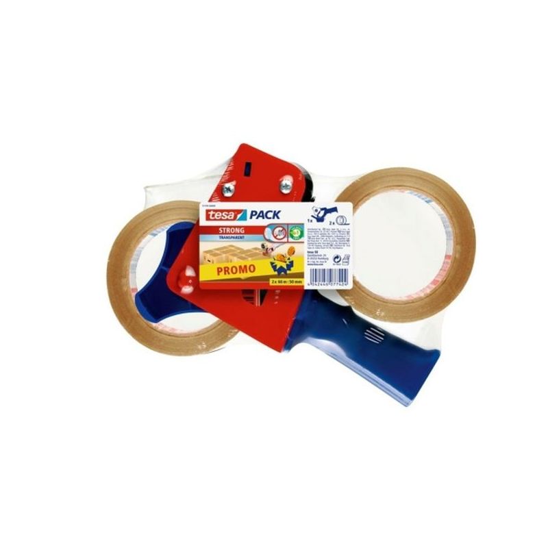 PRECINTADORA EMBAL 50MM POLIOLEFINA TRA 2 CINTAS TESATAPE