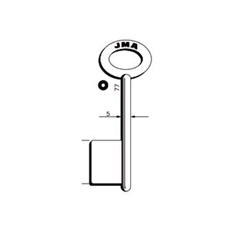 LLAVE DE GORJA EN BRUTO JMA LAT 16G
