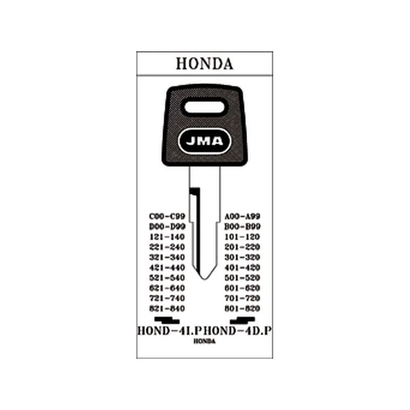 LLAVE CILINDRO EN BRUTO JMA AC NE CABEZA PLAS. HOND-4I.P