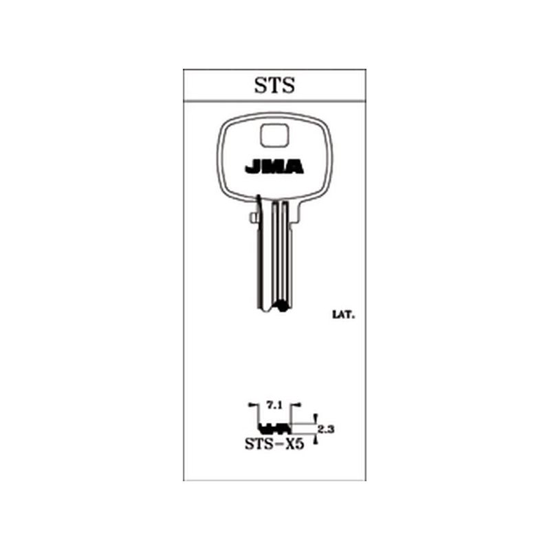 LLAVE PUNTOS EN BRUTO JMA LAT STS-X5