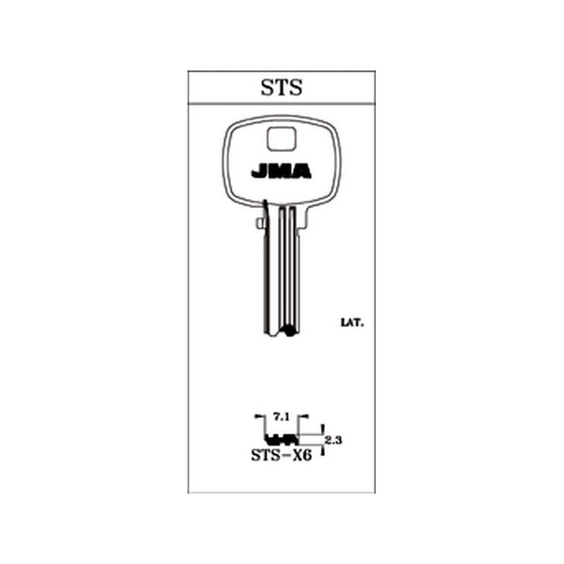 LLAVE PUNTOS EN BRUTO JMA LAT STS-X6