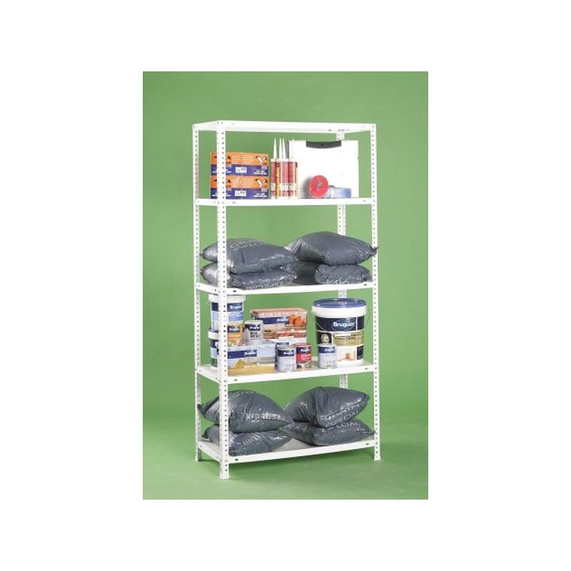ESTANTERIA ORDEN 5B 1800X900X300MM TORN MET BL 100KG NIVEL