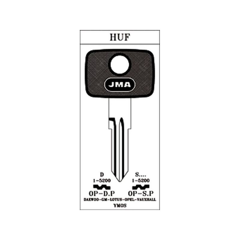 LLAVE CILINDRO EN BRUTO JMA AC NE CABEZA PLAS. OP-S.P