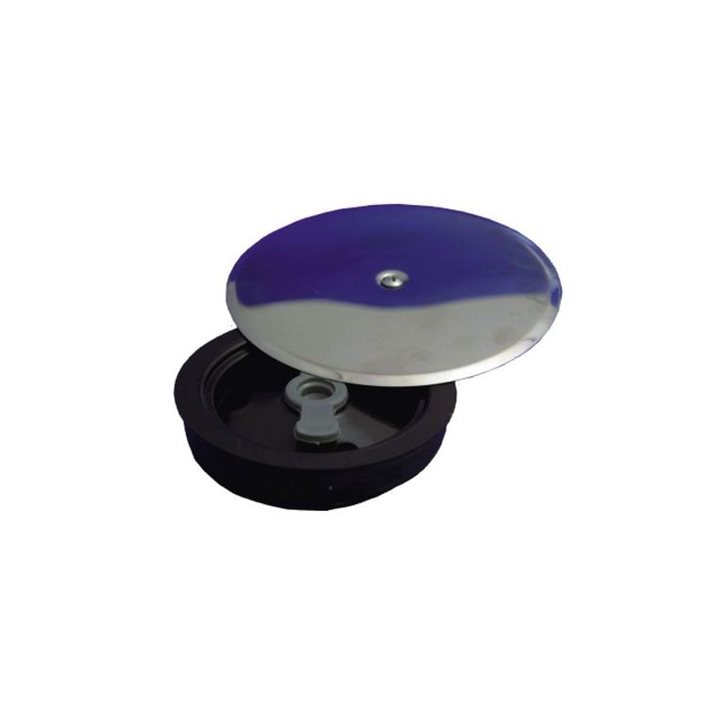 TAPA BOTE SIFONICO EMBELL.INOX 110MM EXP. PVC HIDROT