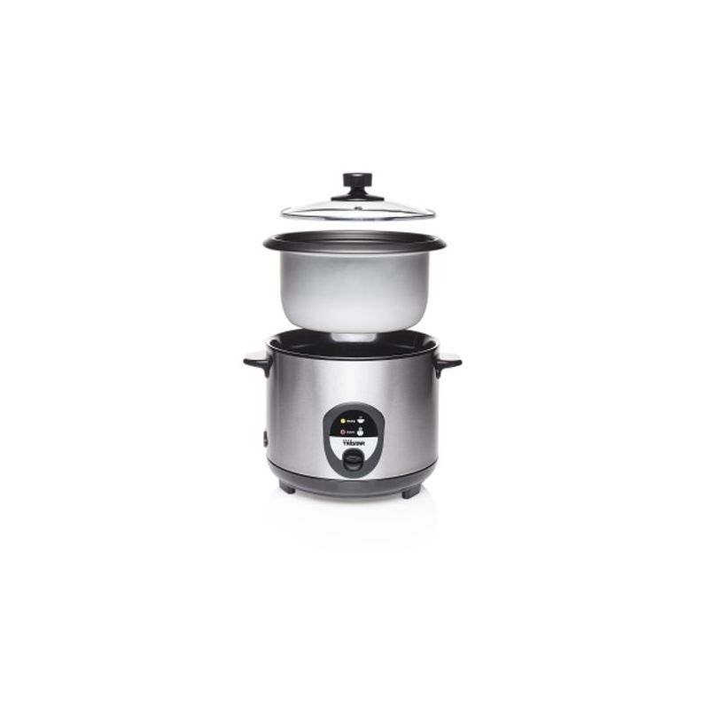 HERVIDOR COC ARROZ 1,5LT 500W A/INOX RK-6127 TRISTAR