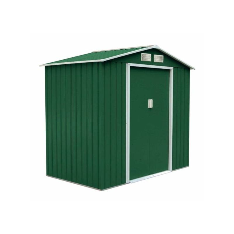 CASETA JARD 213X127X195CM NATUUR MET. VER NT104064