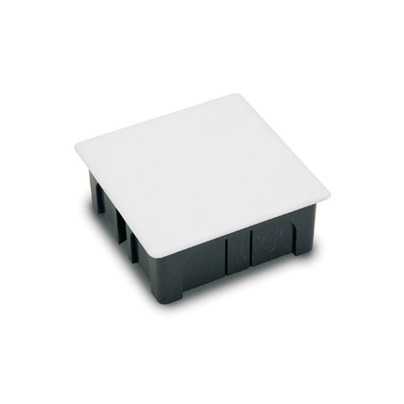 CAJA ELEC 100x100x45 EMP FAMAT ABS/POL NE C/GARRAS 3201