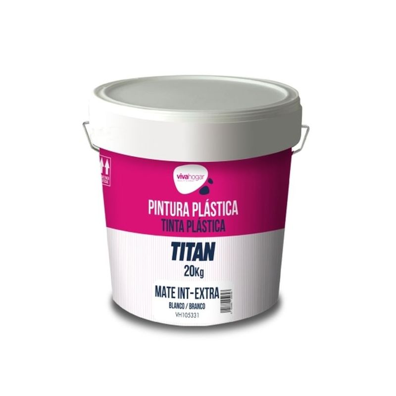 PINTURA PLAST MATE 20 KG BL INT. EXTRA VIVAHOGAR VH