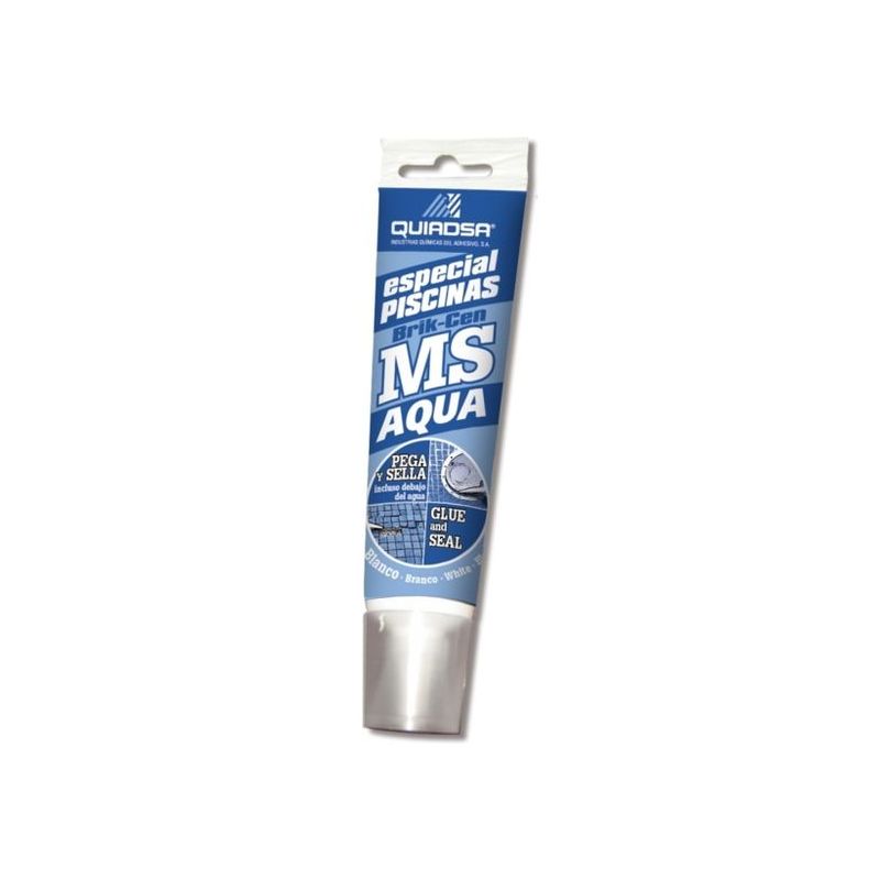 ADHESIVO SELLADOR POLIM TUBO BL BRIK-CEN MS-AQUA QUIADSA 125