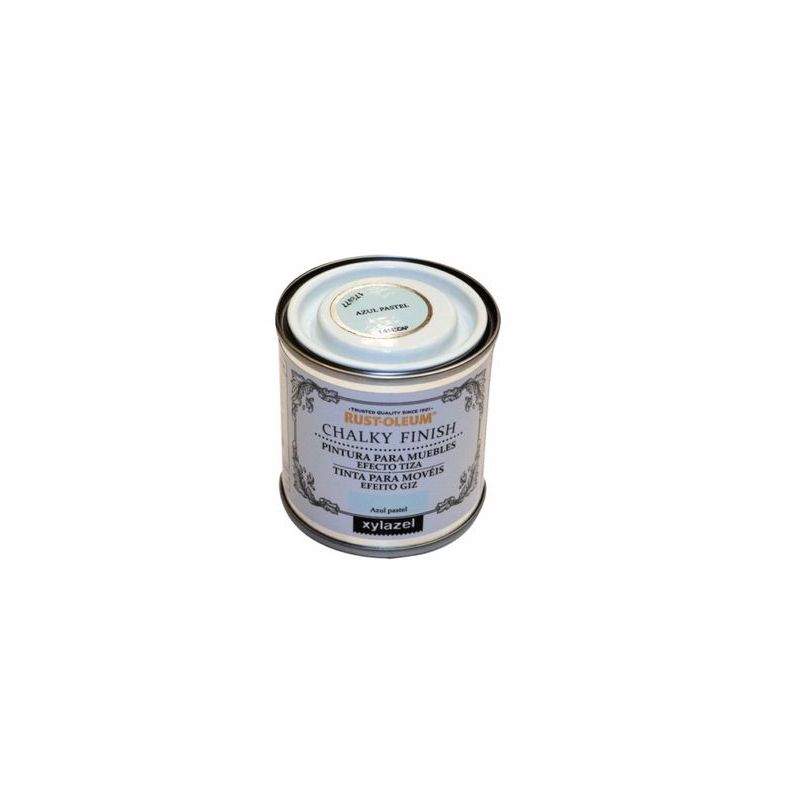 PINTURA AL AGUA PARA MUEBLES CHALKY EFECTO TIZA AZ/PAS RUST-