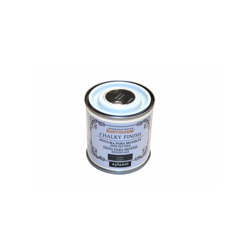 PINTURA AL AGUA PARA MUEBLES CHALKY EFECTO TIZA GRAFIT RUST-