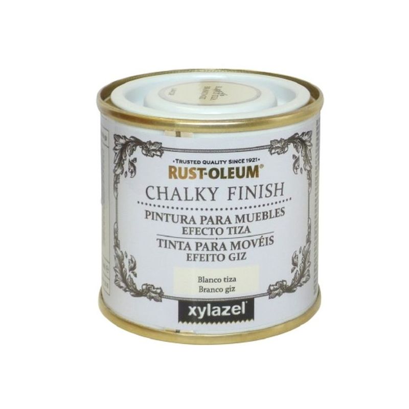 PINTURA AL AGUA PARA MUEBLES CHALKY EFECTO TIZA ROS/ANT RUST