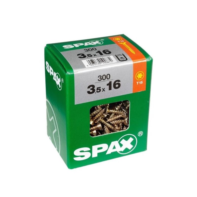 TORNILLO R/MAD. 03X012MM BICROMAT. SPAX 300 PZ