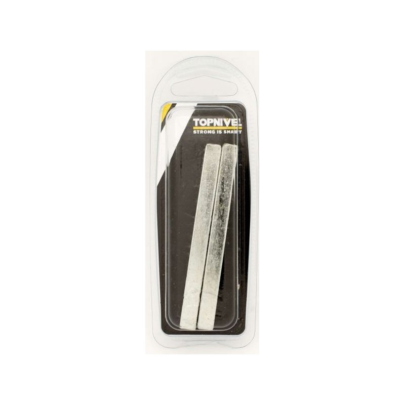 CUADRADILLO MANIVELA 8x90MM ACERO CINC NIVEL 2 PZ